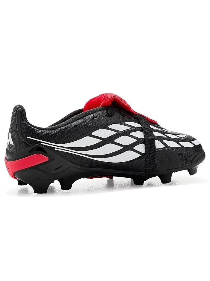 Бутсы футбольные Predator League Fold-Over Tongue Adidas Kids — изображение 3 из 4, черный/белый/красный