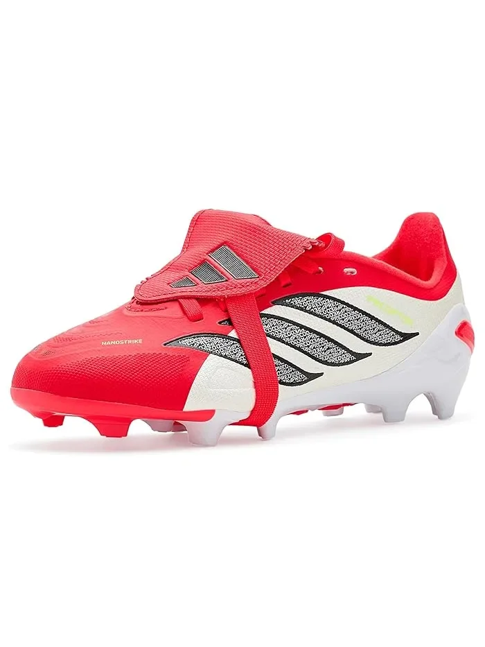 Бутсы футбольные Predator League Fold-Over Tongue Adidas Kids — изображение 1 из 4, красный/черный/белый