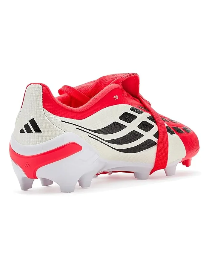 Бутсы футбольные Predator League Fold-Over Tongue Adidas Kids — изображение 3 из 4, красный/черный/белый