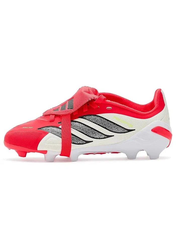 Бутсы футбольные Predator League Fold-Over Tongue Adidas Kids — изображение 4 из 4, красный/черный/белый