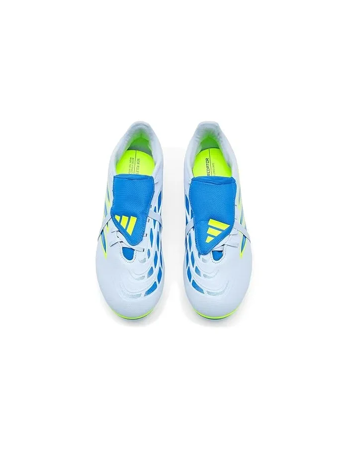 Бутсы футбольные Predator Club Ft Fg/Mg Adidas — изображение 2 из 4, синий/желтый