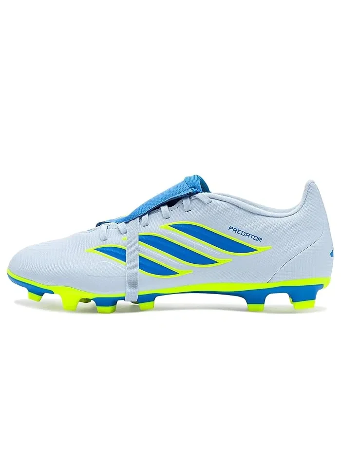 Бутсы футбольные Predator Club Ft Fg/Mg Adidas — изображение 4 из 4, синий/желтый