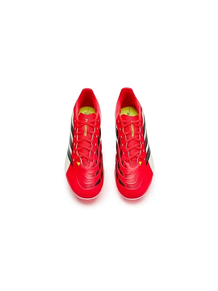 Бутсы футбольные Predator Club FG/MG Adidas — изображение 2 из 4, красный/черный/белый