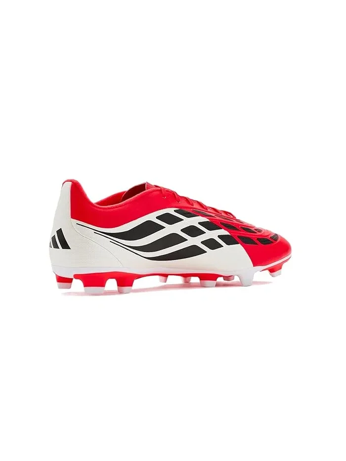 Бутсы футбольные Predator Club FG/MG Adidas — изображение 3 из 4, красный/черный/белый