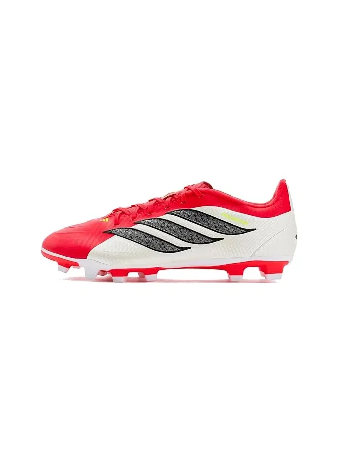 Бутсы футбольные Predator Club FG/MG Adidas — изображение 4 из 4, красный/черный/белый
