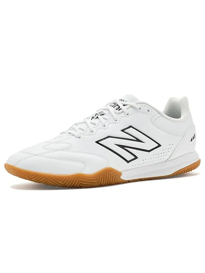 Бутсы футбольные 442 Team In V3 New Balance — изображение 1 из 4, белый/черный