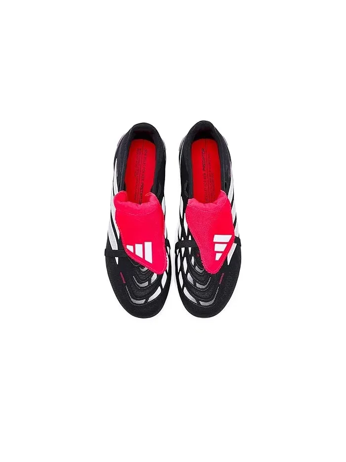 Бутсы футбольные Predator League Adidas — изображение 2 из 4, черный/белый/красный
