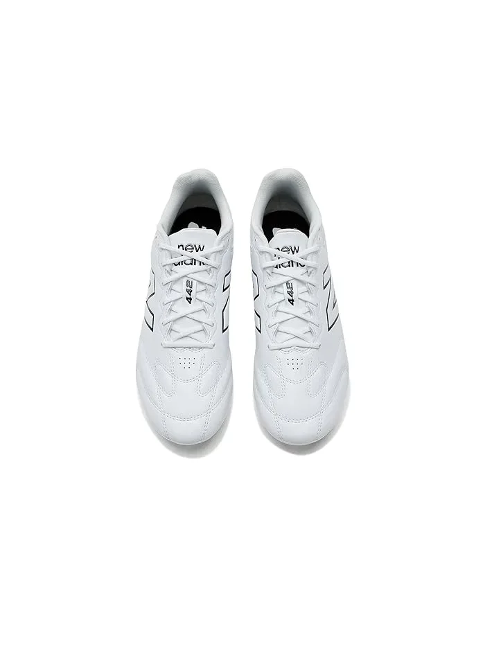 Бутсы футбольные 442 Team FG V3 New Balance — изображение 2 из 4, белый/черный