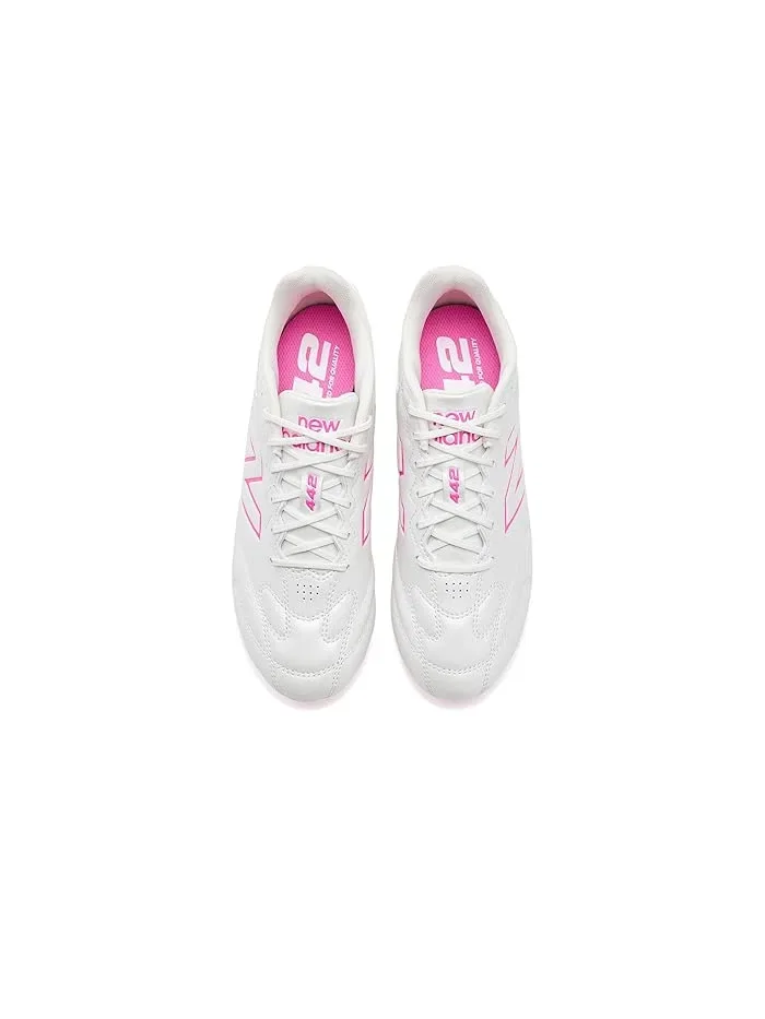 Футбольные бутсы 442 Team FG V3 New Balance — изображение 2 из 4, розовый