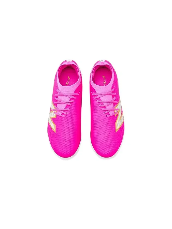 Футбольные бутсы Furon Team Mg V8 New Balance — изображение 2 из 4, розовый