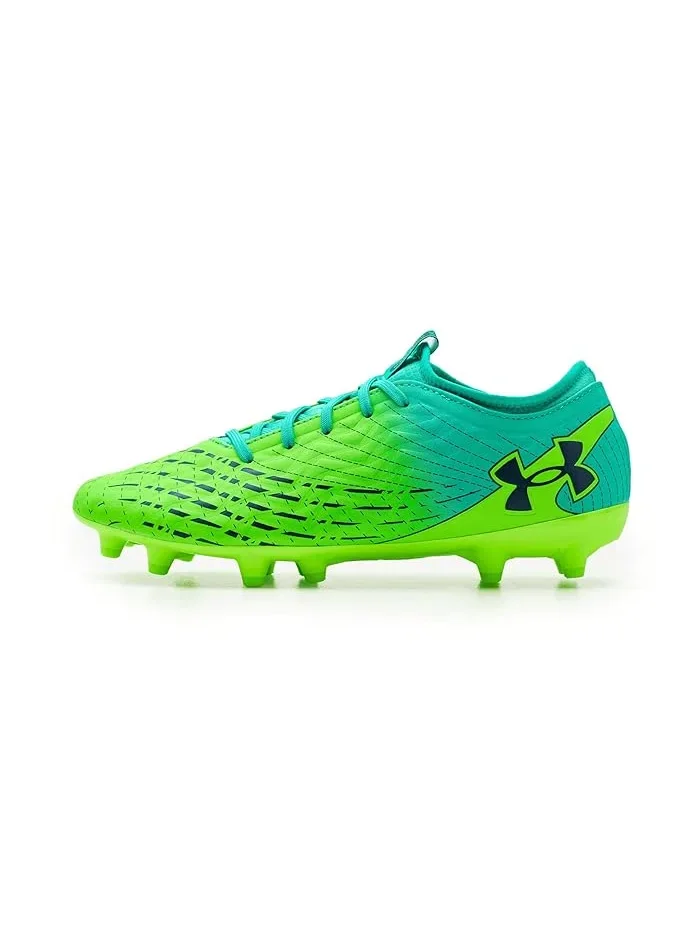 Футбольные бутсы с текстурированным верхом Magnetico Select 5 Under Armour — изображение 4 из 4, зеленый/зеленый