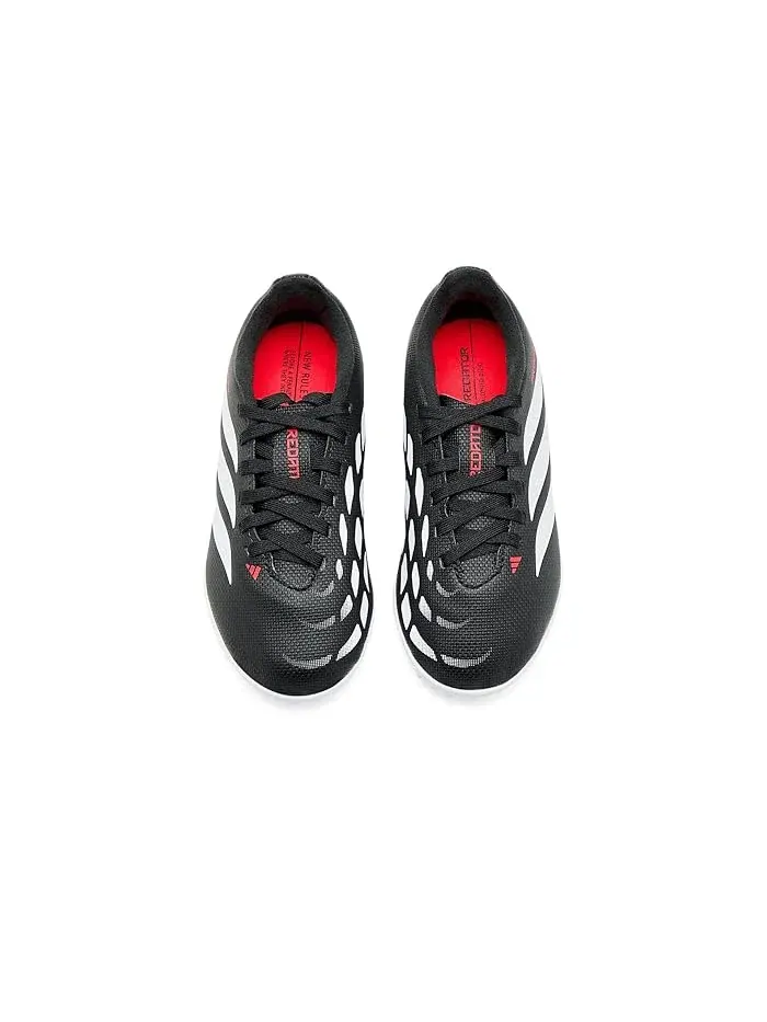 Бутсы футбольные Predator Club Adidas Kids — изображение 2 из 4, черный/белый/красный
