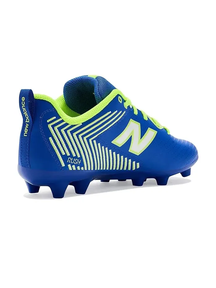 Кроссовки футбольные Rush V5 New Balance Kids — изображение 3 из 4, синий/-/белый