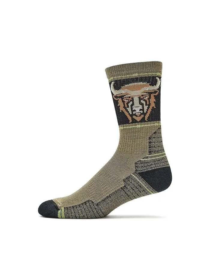 Носки походные Hike Light Cushion Bison Crew Smartwool — 1
