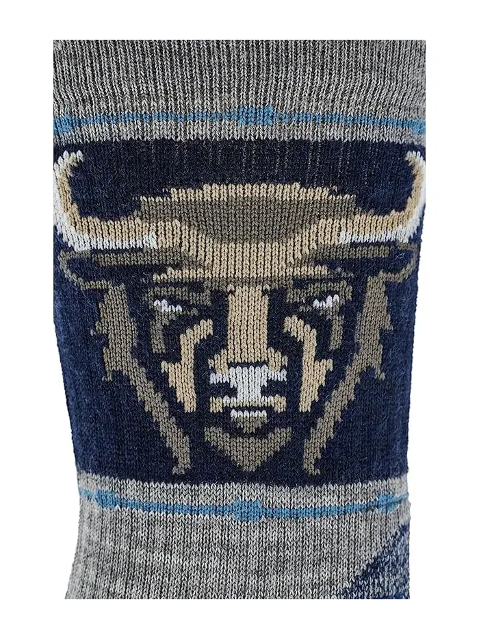 Носки походные Hike Light Cushion Bison Crew Smartwool — 2