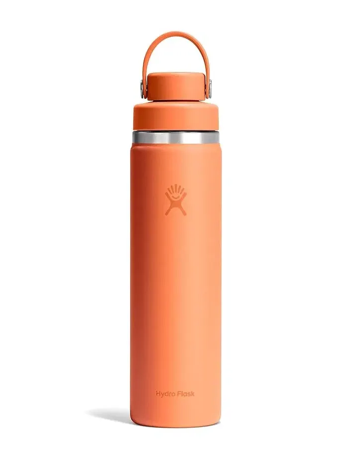 Бутылка для воды изолированная 24 унции Hydro Flask — изображение 1 из 3, эвкалипт/цветы