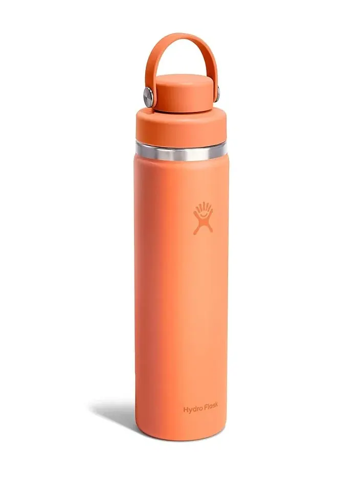 Бутылка для воды изолированная 24 унции Hydro Flask — изображение 2 из 3, эвкалипт/цветы