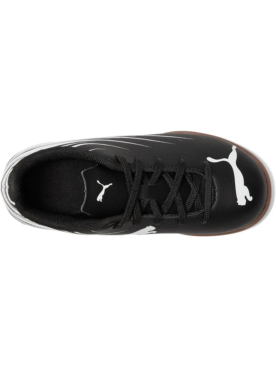 Детские футбольные бутсы для зала Puma Attacanto (маленькие дети/дети постарше) PUMA Kids — изображение 2 из 7, черный/белый