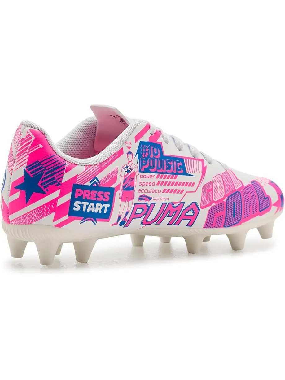 Детские бутсы Puma Ultra Pulisic Artificial, Firm Ground (для малышей/детей/подростков) PUMA Kids — изображение 3 из 7