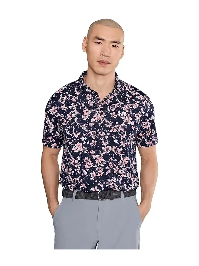 Гольф поло с принтом Matchplay Under Armour Golf — белый