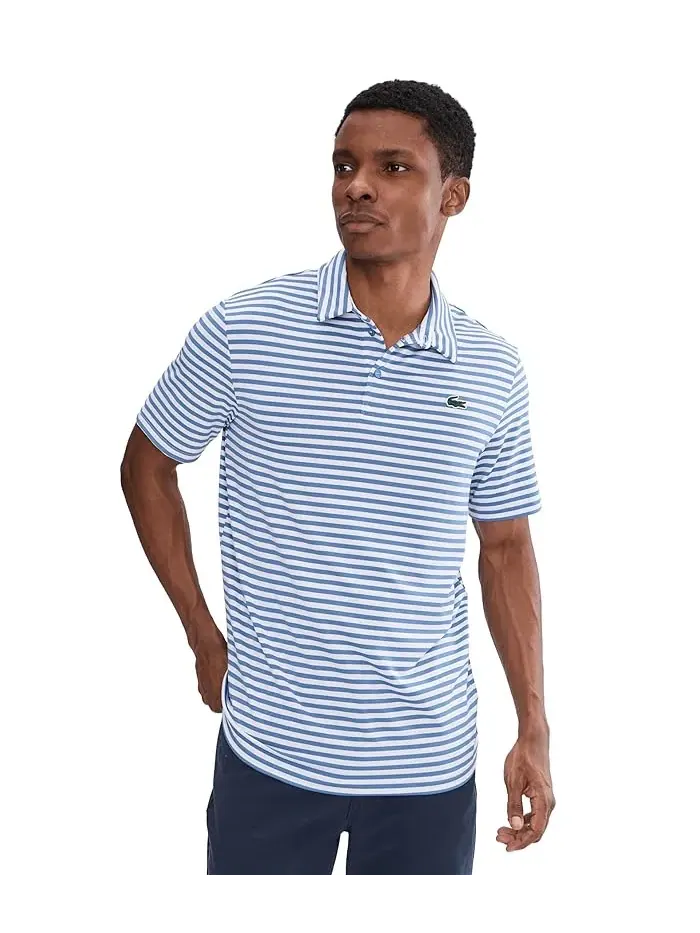 Гольф-поло Regular Fit Ultra Dry Striped Lacoste