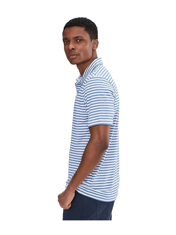 Гольф-поло Regular Fit Ultra Dry Striped Lacoste — 3