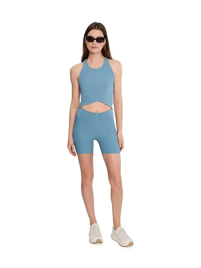 Шорты-велосипедки ребристые Impulse V-Waist Beyond Yoga — 2