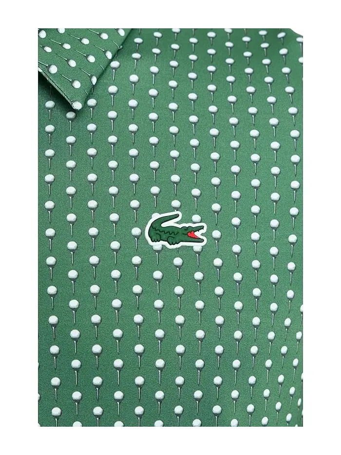 Гольф-поло Regular Fit с принтом Lacoste — 5