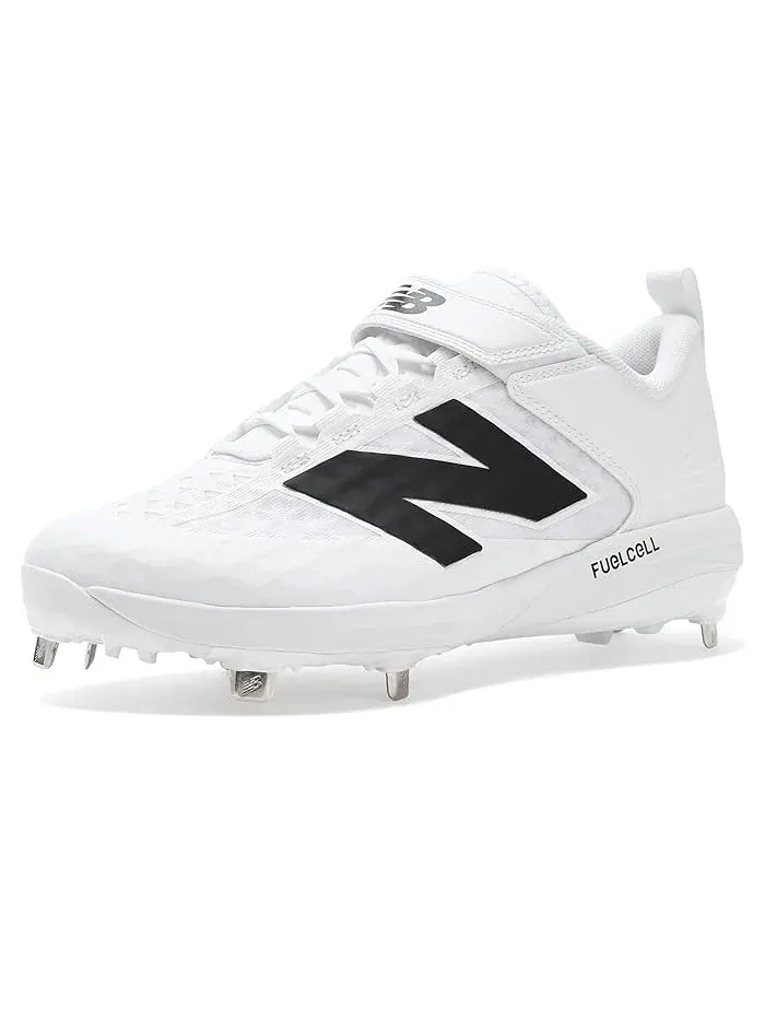 Бейсбольные бутсы Fuelcell 4040 V8 New Balance — изображение 1 из 4, белый/черный