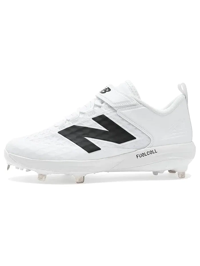 Бейсбольные бутсы Fuelcell 4040 V8 New Balance — изображение 4 из 4, белый/черный