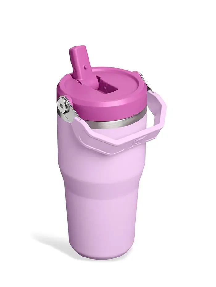 Термокружка с трубочкой IceFlow 2.0 Flip Straw Tumbler Stanley — изображение 2 из 3, мягкая орхидея