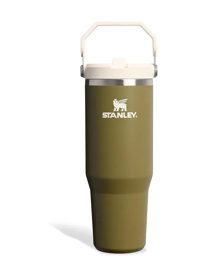 Термокружка IceFlow 2.0 Flip Straw Tumbler 30 oz Stanley — зеленый