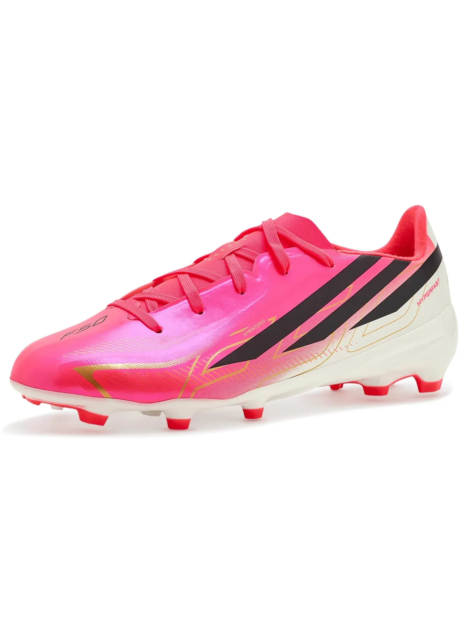 Бутсы F50 Hyperfast League Firm Ground (для маленьких и больших детей) Adidas Kids — изображение 1 из 4