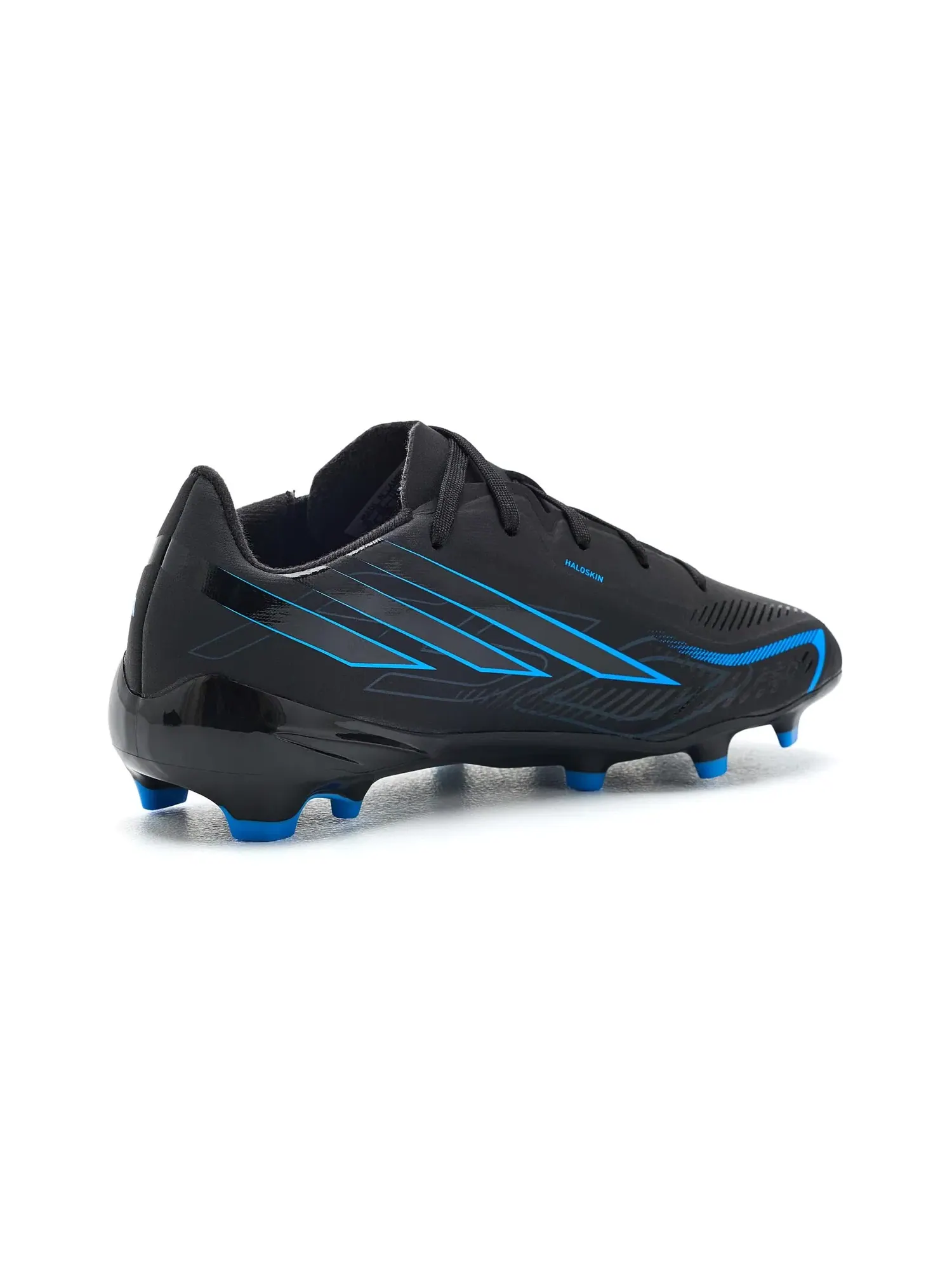 Бутсы F50 Hyperfast League Firm Ground (для маленьких и больших детей) Adidas Kids — изображение 3 из 4, черный/черный/синий
