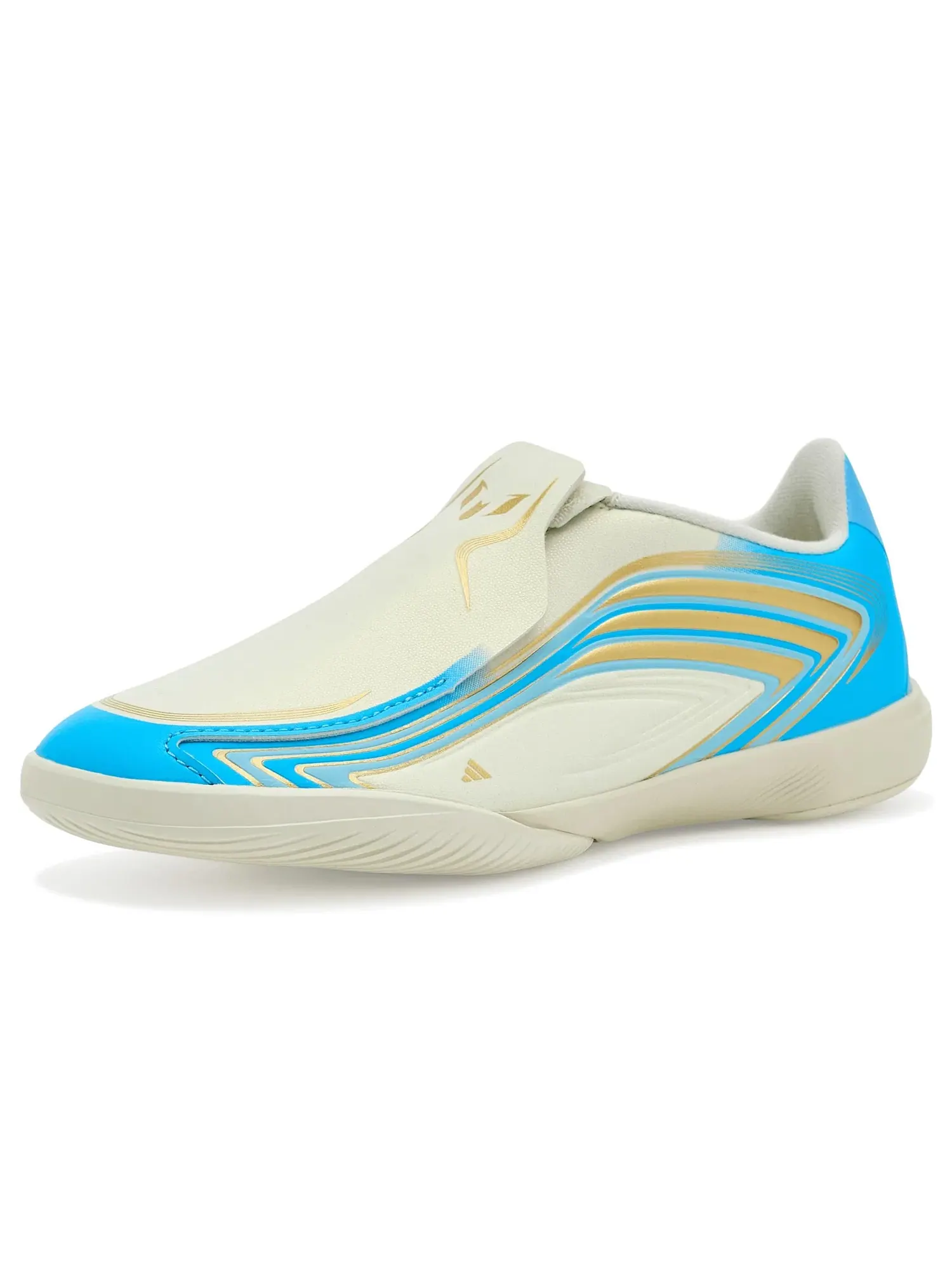 Бутсы F50 Messi League Laceless Indoor Football Key Item (для маленьких и больших детей) Adidas Kids — изображение 1 из 4