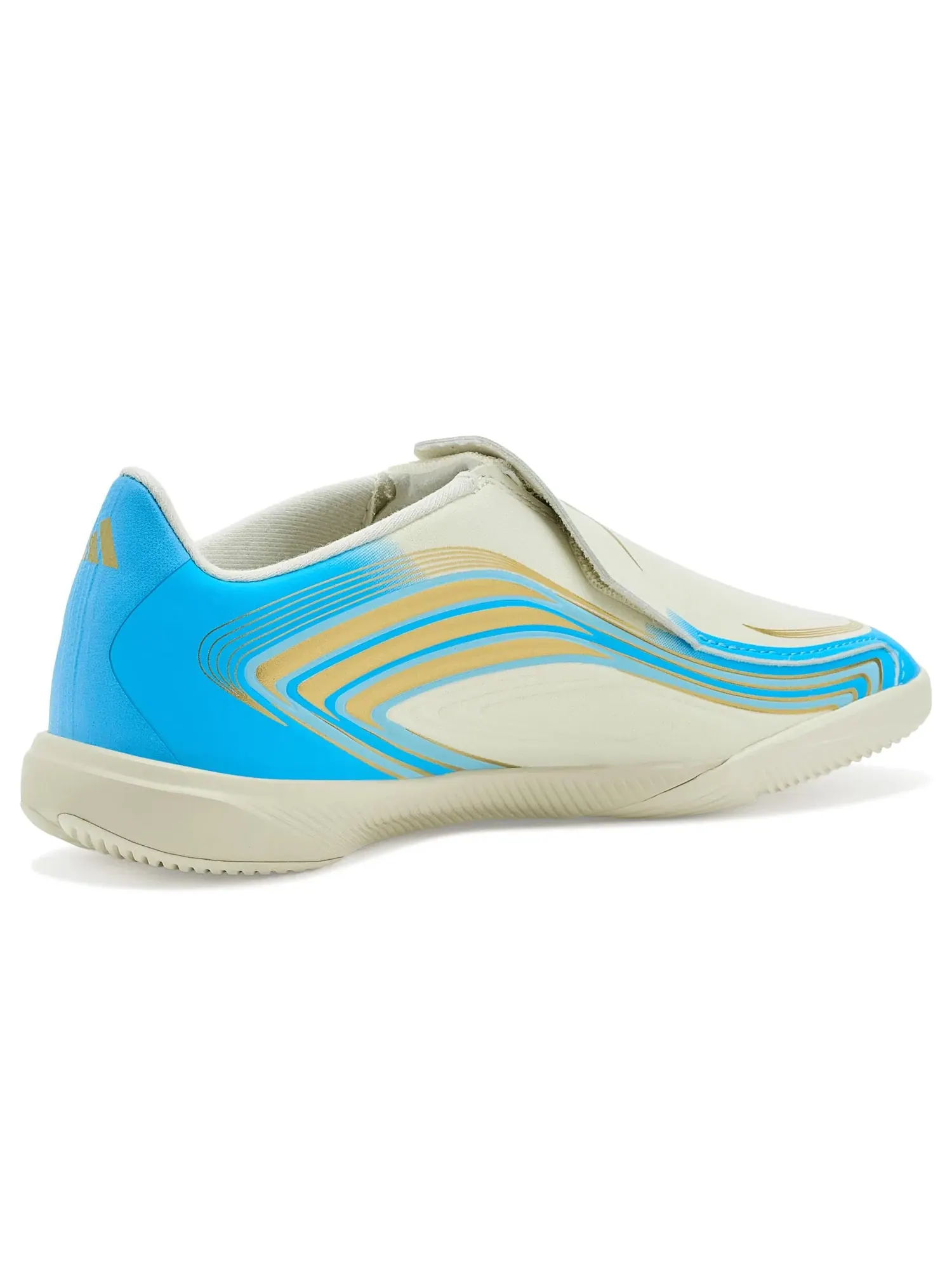 Бутсы F50 Messi League Laceless Indoor Football Key Item (для маленьких и больших детей) Adidas Kids — изображение 3 из 4