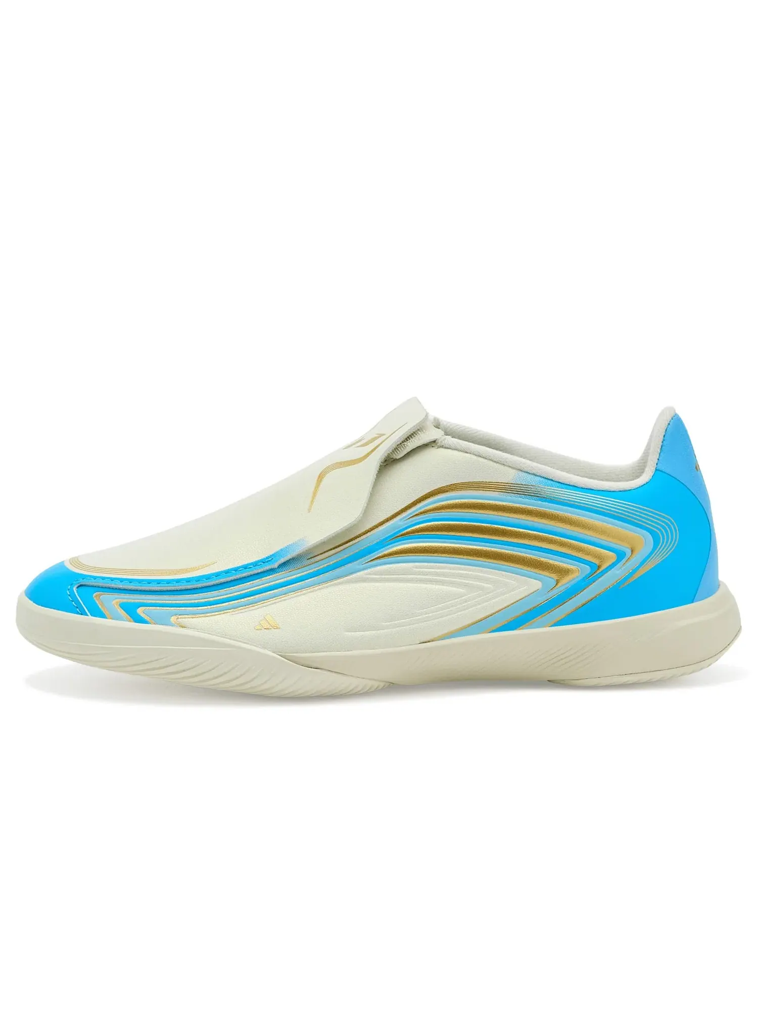 Бутсы F50 Messi League Laceless Indoor Football Key Item (для маленьких и больших детей) Adidas Kids — изображение 4 из 4