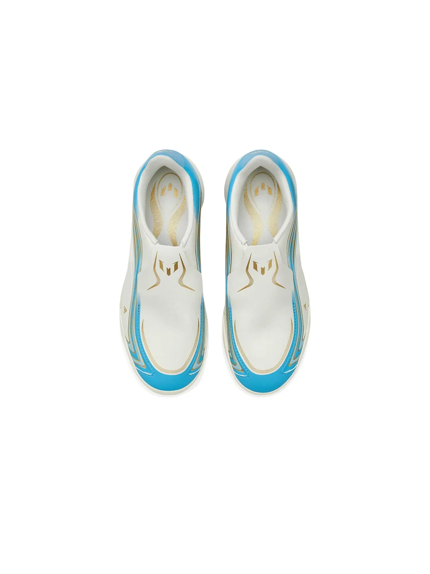Бутсы F50 Messi League Laceless Turf Football (для маленьких и больших детей) Adidas Kids — изображение 2 из 4