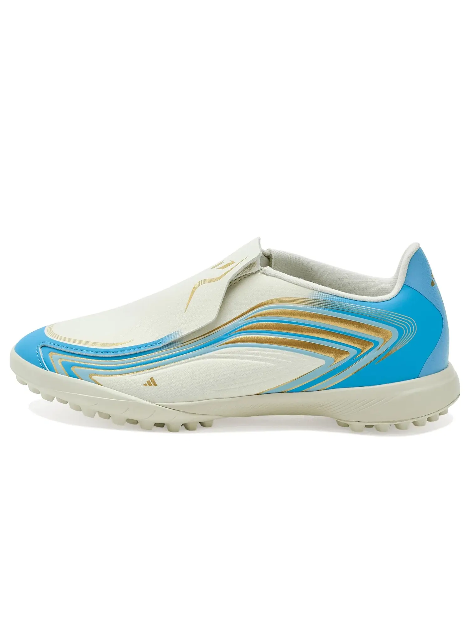 Бутсы F50 Messi League Laceless Turf Football (для маленьких и больших детей) Adidas Kids — изображение 4 из 4