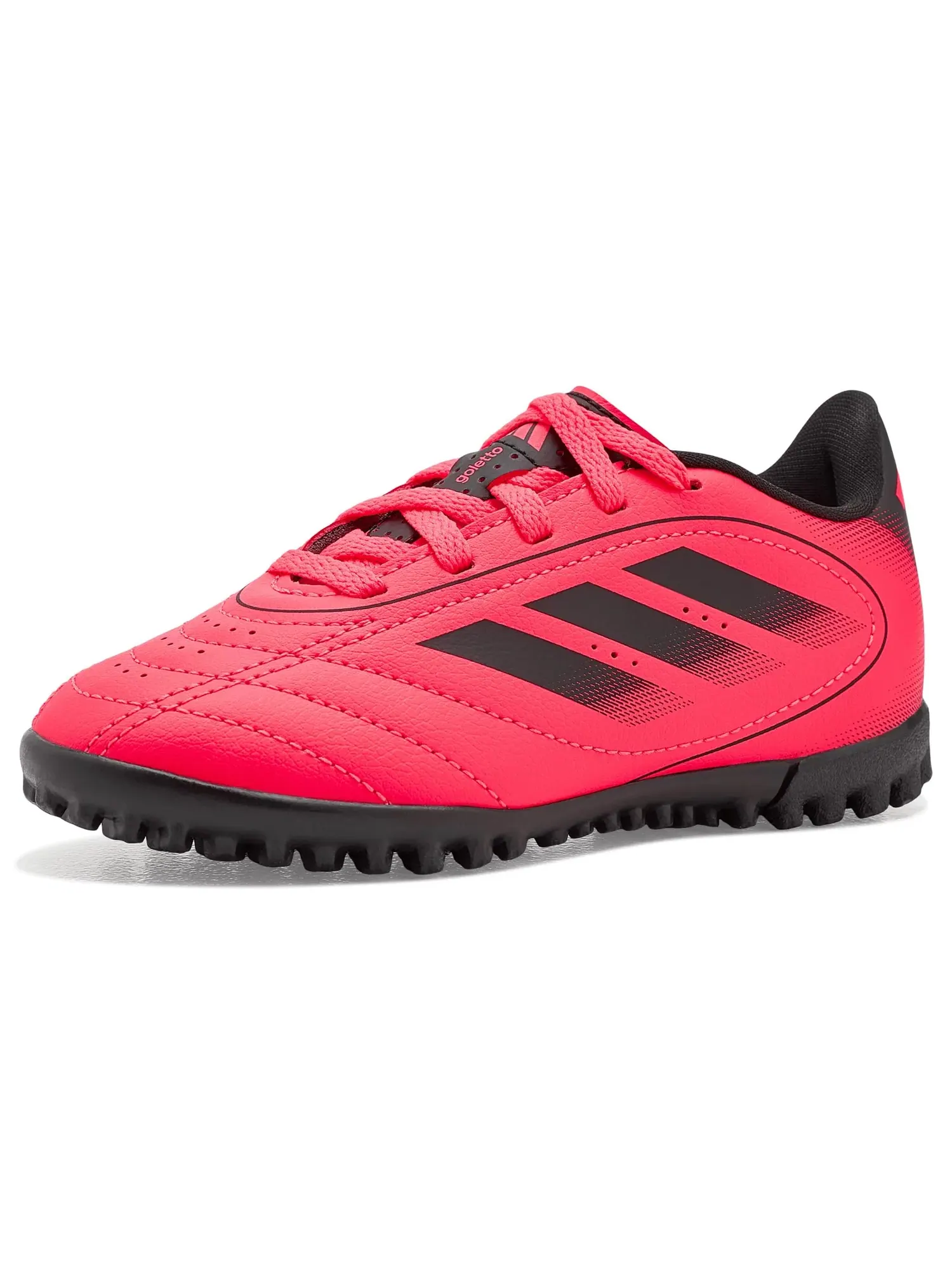 Бутсы Goletto Ix Turf Football (для маленьких и больших детей) Adidas Kids — изображение 1 из 4, черный/черный
