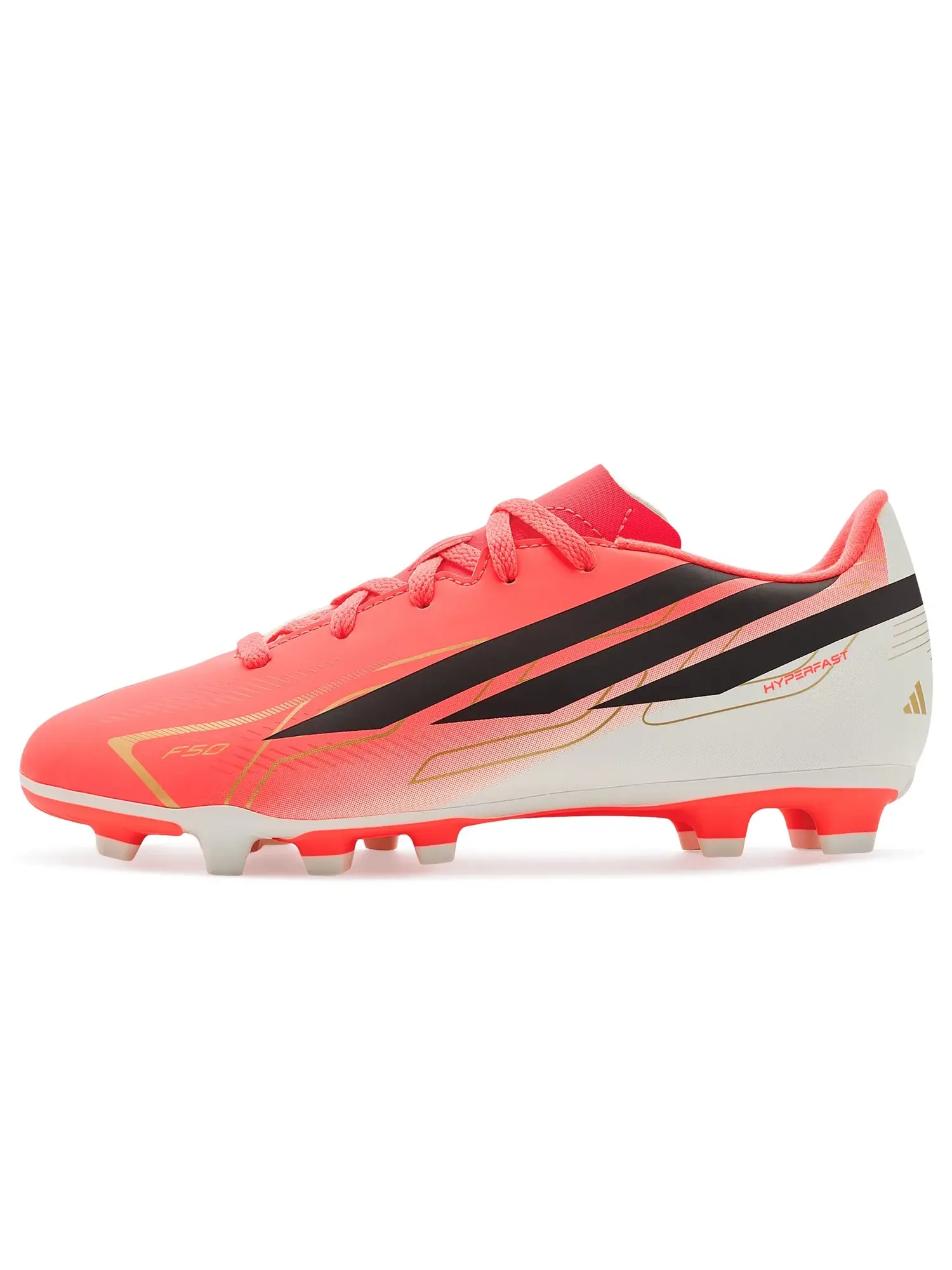 Бутсы F50 Hyperfast Club Firm Ground/Multi Ground Football (для маленьких и больших детей) Adidas Kids — изображение 4 из 4