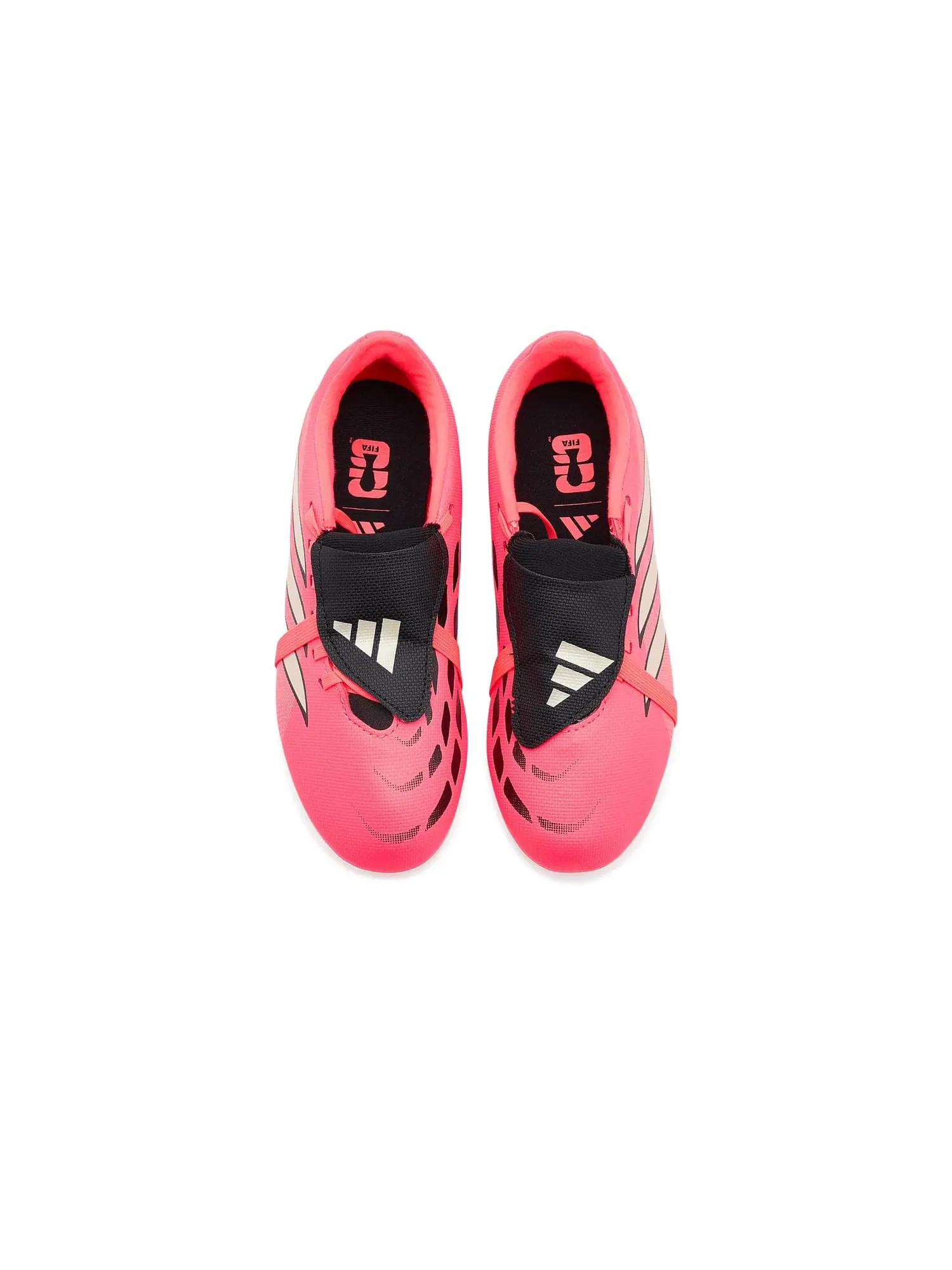 Бутсы Predator Club Fold-Over Tongue Firm Ground/Multi (для маленьких и больших детей) Adidas Kids — изображение 2 из 4