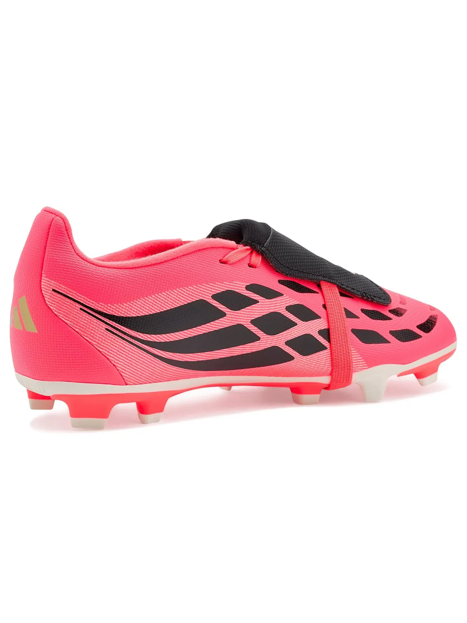 Бутсы Predator Club Fold-Over Tongue Firm Ground/Multi (для маленьких и больших детей) Adidas Kids — изображение 3 из 4