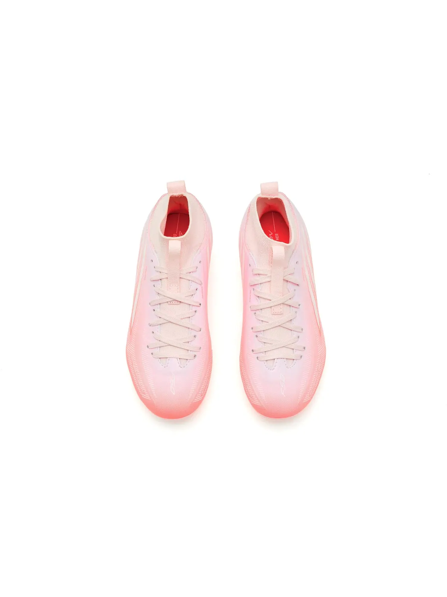 Бутсы F50 Sparkfusion League Mid Top Firm Ground/Artificial Ground (для маленьких и больших детей) Adidas Kids, белый/розовый