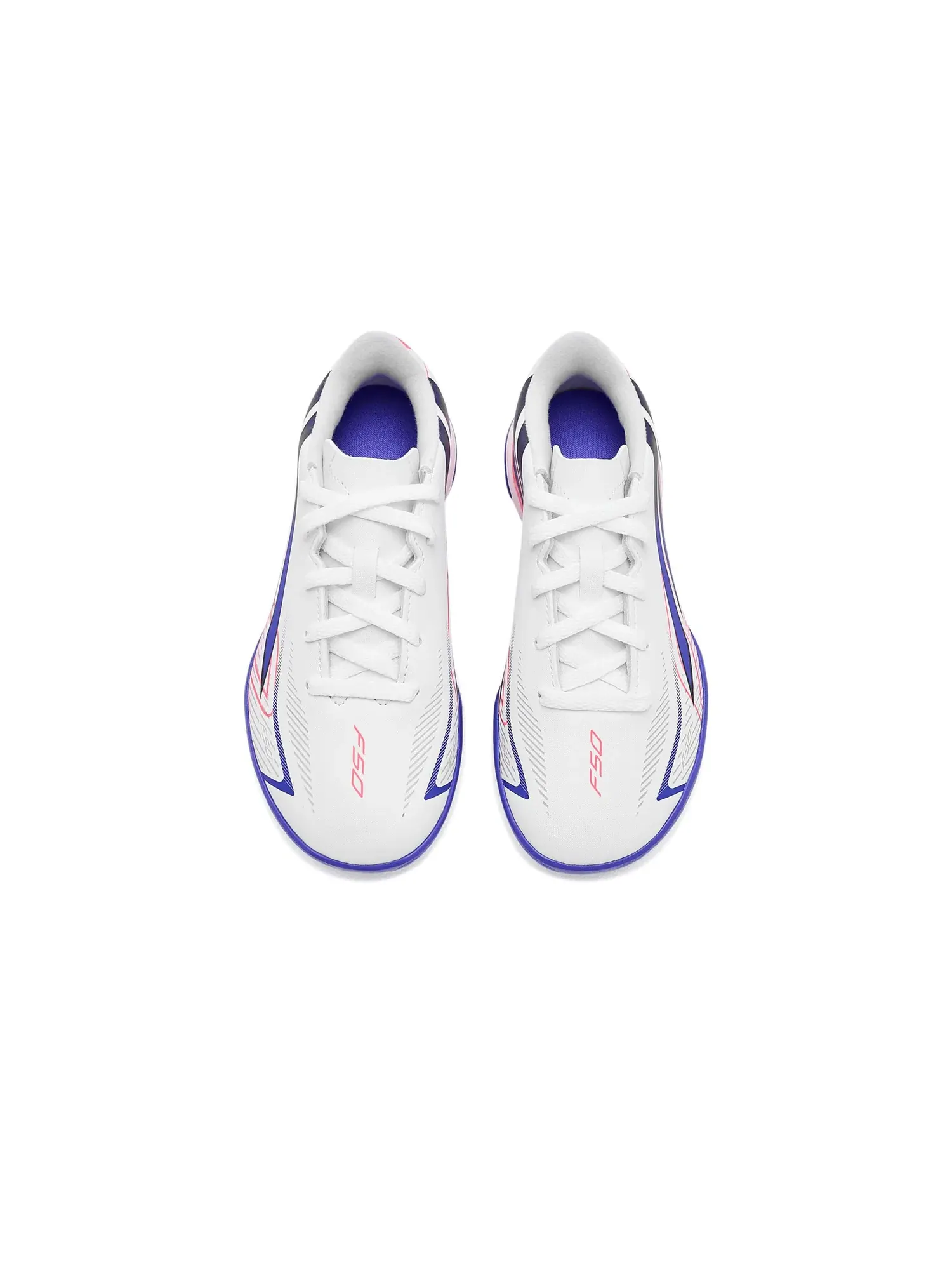Бутсы F50 Hyperfast Club Turf (для маленьких и больших детей) Adidas Kids — изображение 2 из 4, белый/фиолетовый