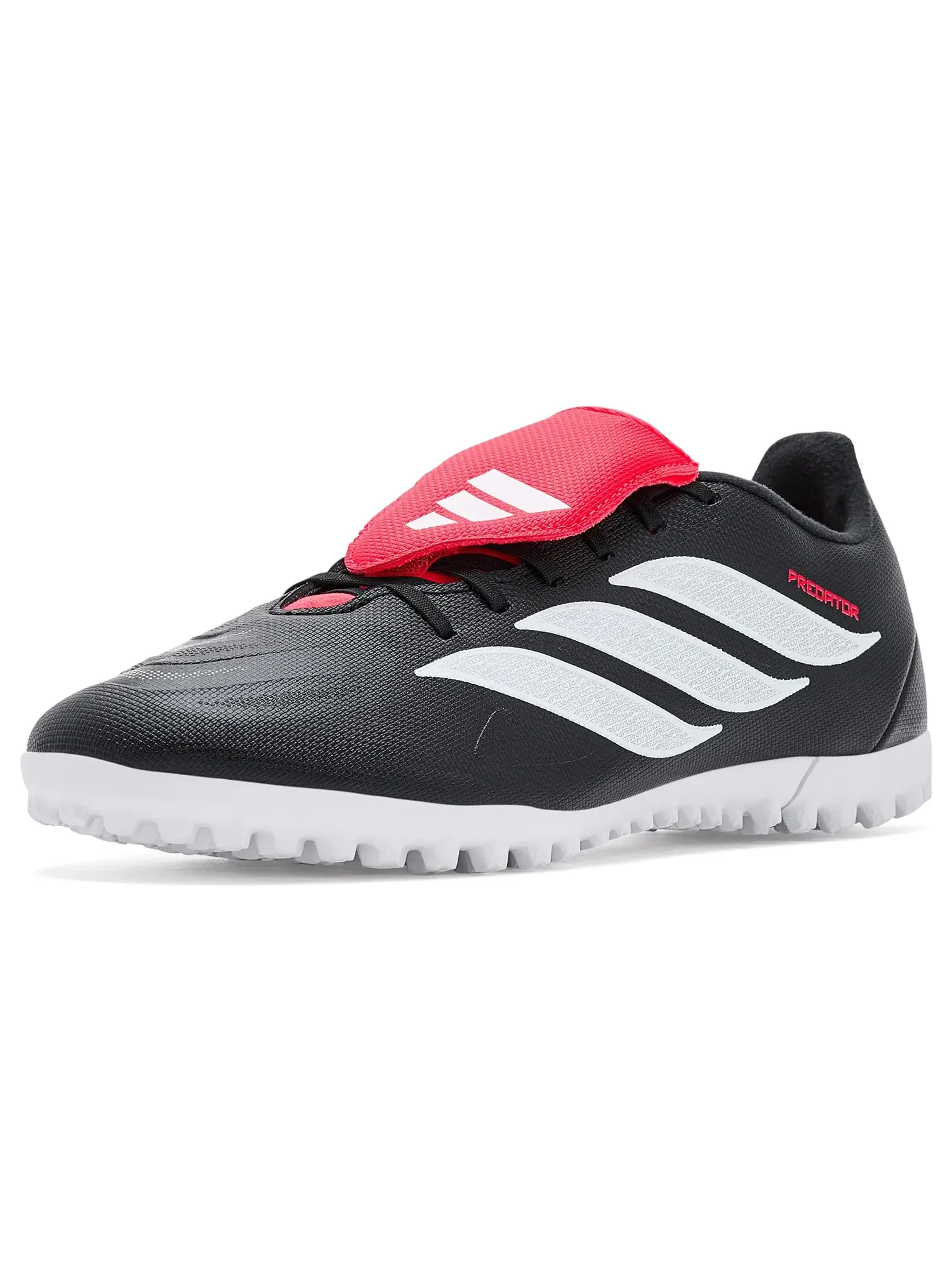 Бутсы Predator Club Ft Tf Soccer Cleats Adidas — изображение 1 из 4, черный/белый/красный
