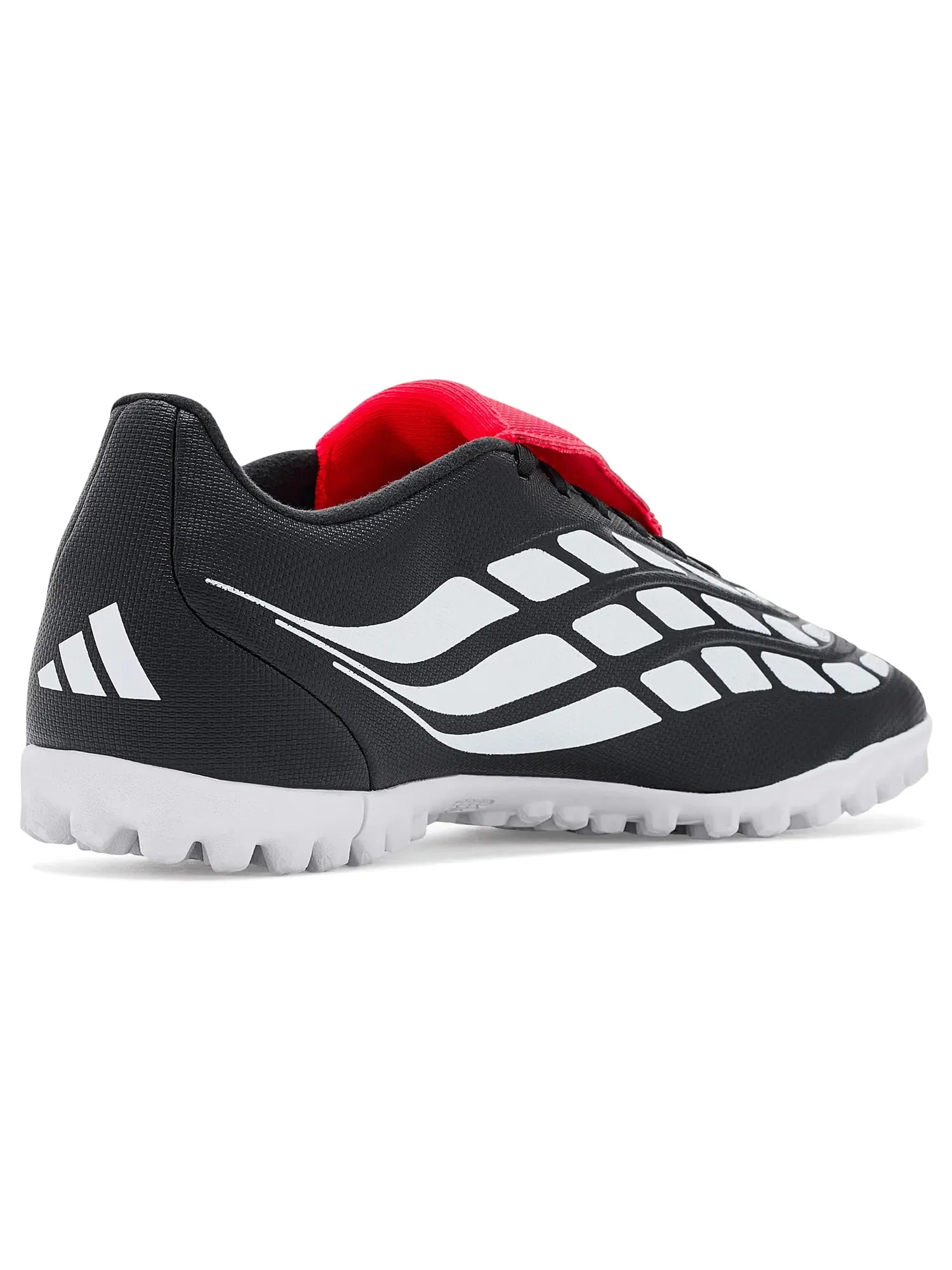 Бутсы Predator Club Ft Tf Soccer Cleats Adidas — изображение 3 из 4, черный/белый/красный