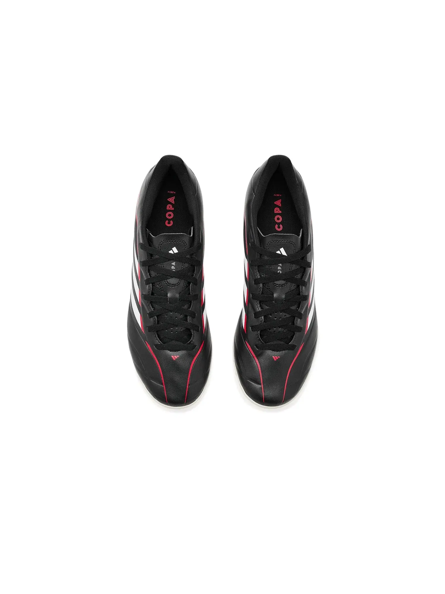 Бутсы Copa Pure IV Club Turf Soccer Cleats Adidas — изображение 2 из 4, черный/белый/красный