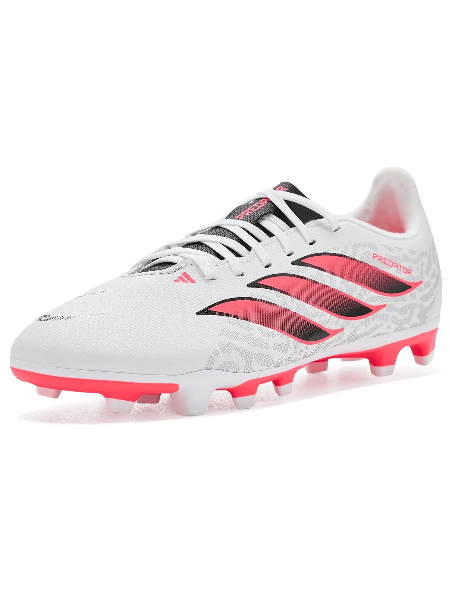 Бутсы Predator Club Firm Ground/Multi Ground (для маленьких и больших детей) Adidas Kids — изображение 1 из 4, белый//черный