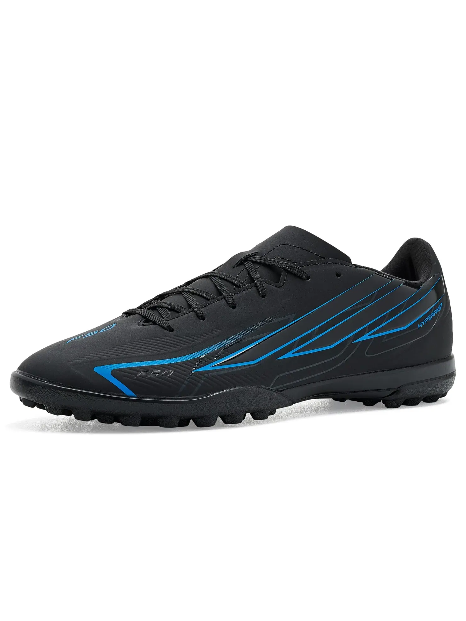 Бутсы F50 Hyperfast Club Turf Soccer Cleats Adidas — изображение 1 из 4, черный/черный/синий